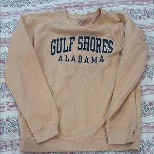 Gulf Shores Alabama Tan Sweater